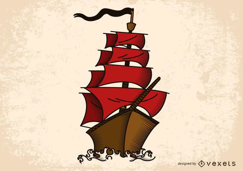 Vector de tema nautico Vector de tema nautico