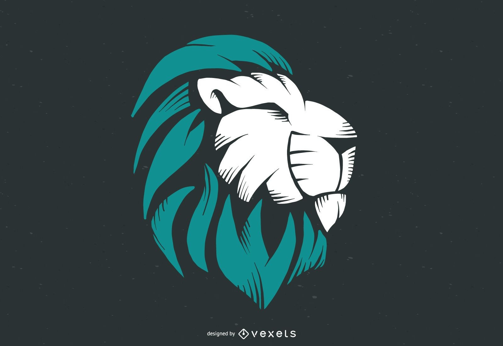 Vetor do logotipo do leão