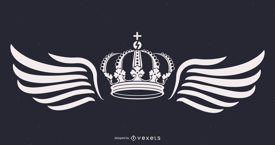 King Crown And Wings King Crown And Wings