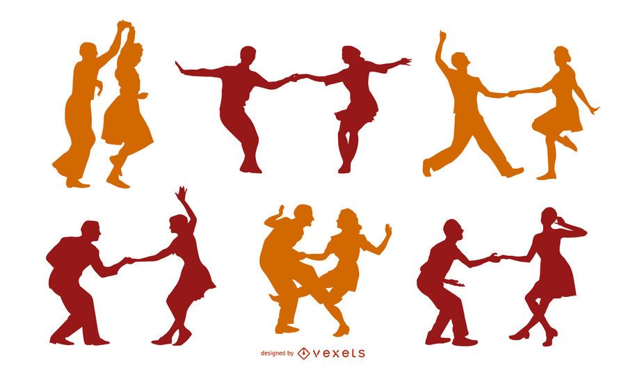 Paquete de vectores de baile Paquete de vectores de baile