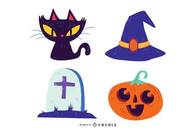 Paquete de vectores de Halloween