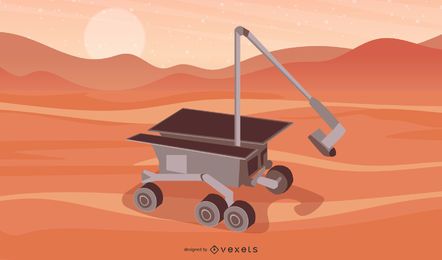 Space Robot Vector 2