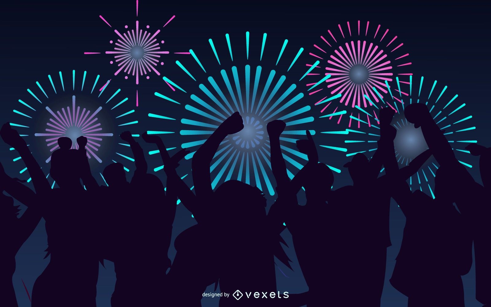 Fireworks Festival 01 Vector