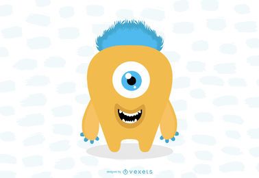 Bestia monstruosa de ojos pequeños Bestia monstruosa de ojos pequeños