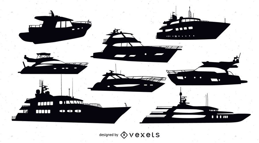 Vector de motor yate Vector de motor yate