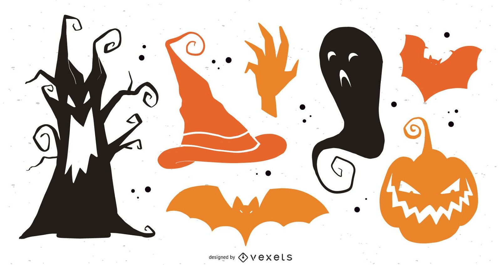 Halloween Elements Vector