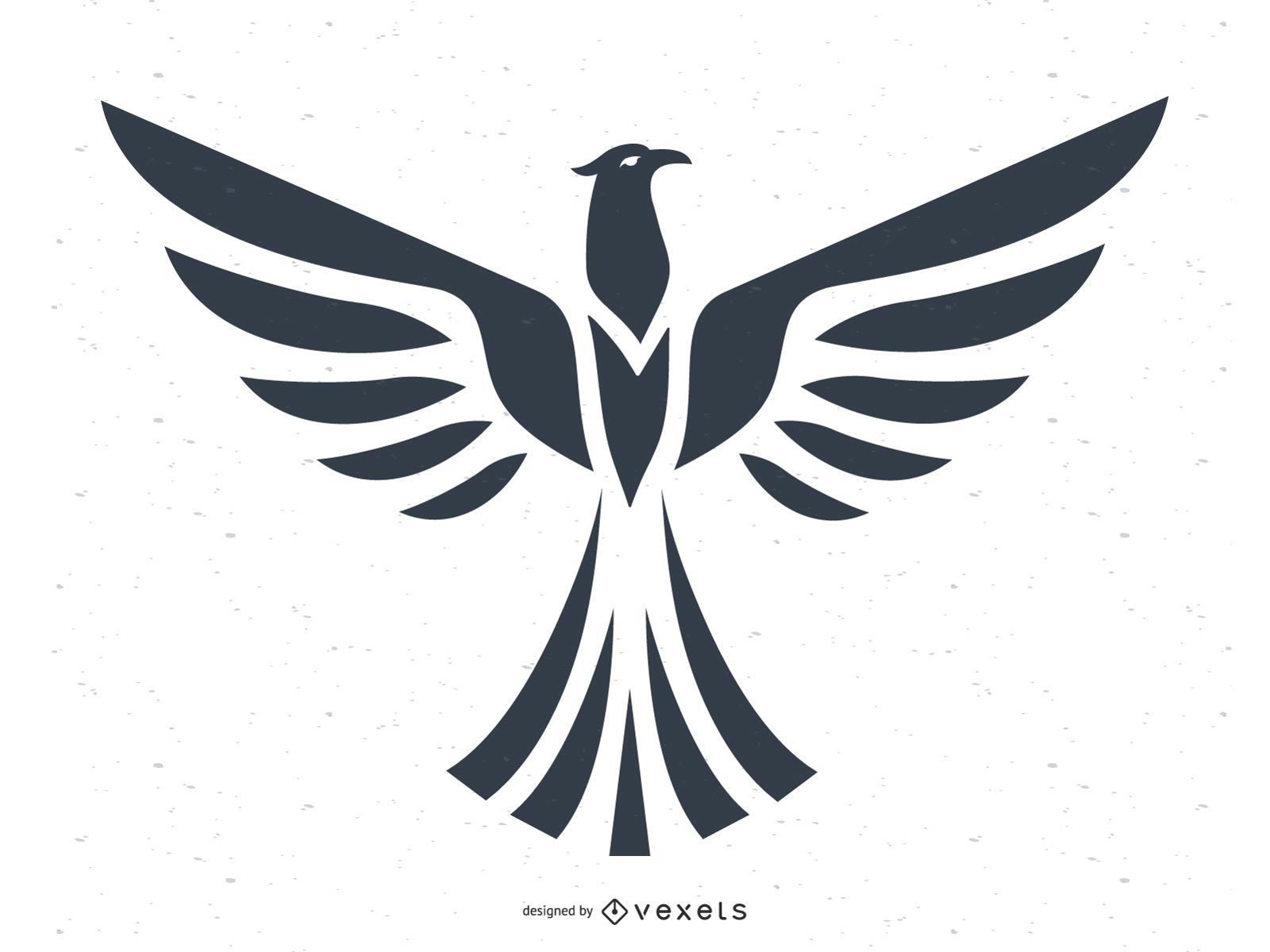 Águila silueta animal diseño