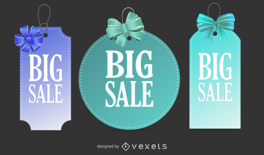 Sale Tags With Ribbon Sale Tags With Ribbon