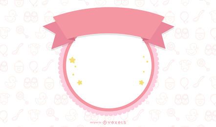 Baby-Fotorahmen-Vektor