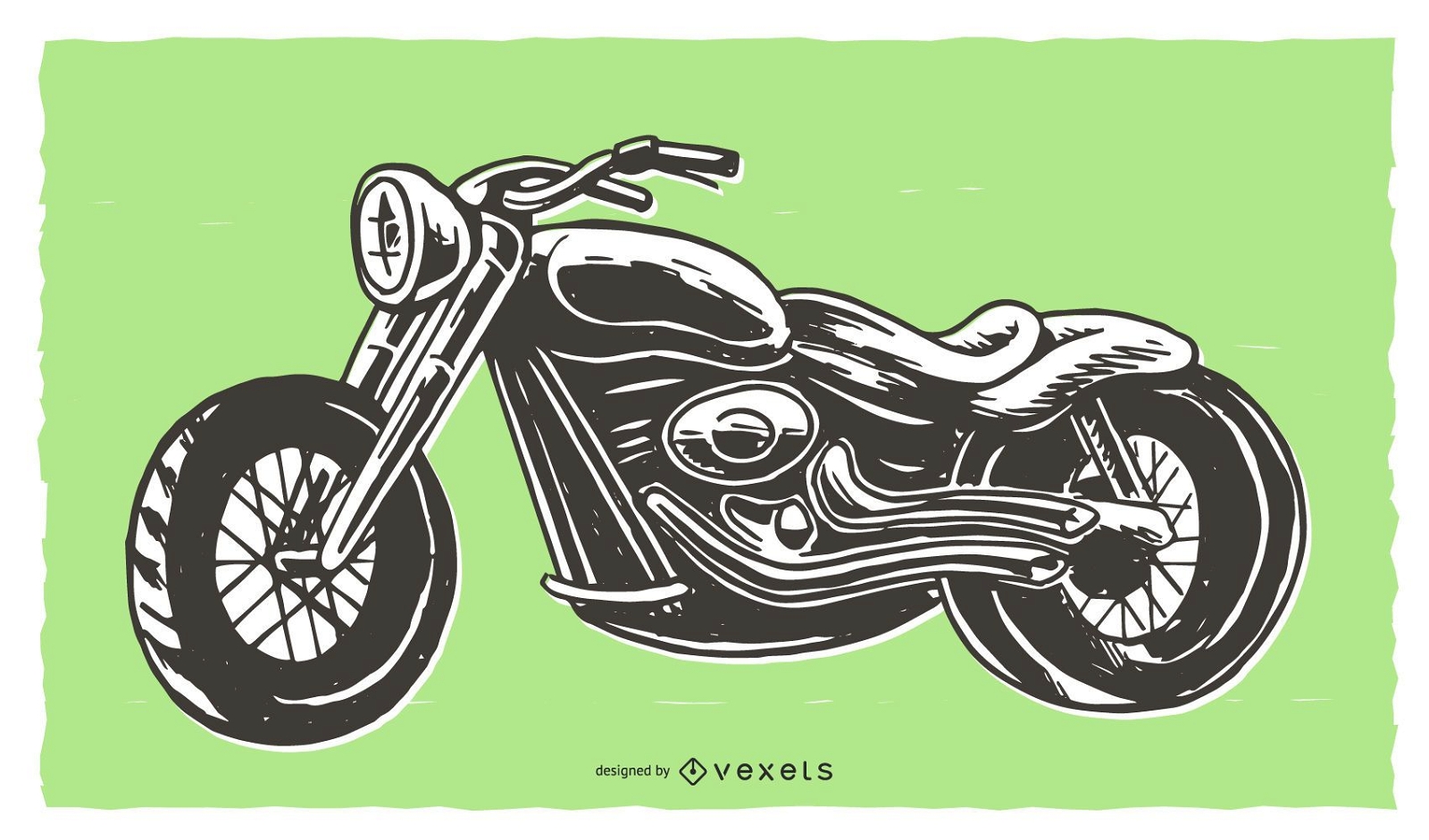 Motorcycle Vector Graphics