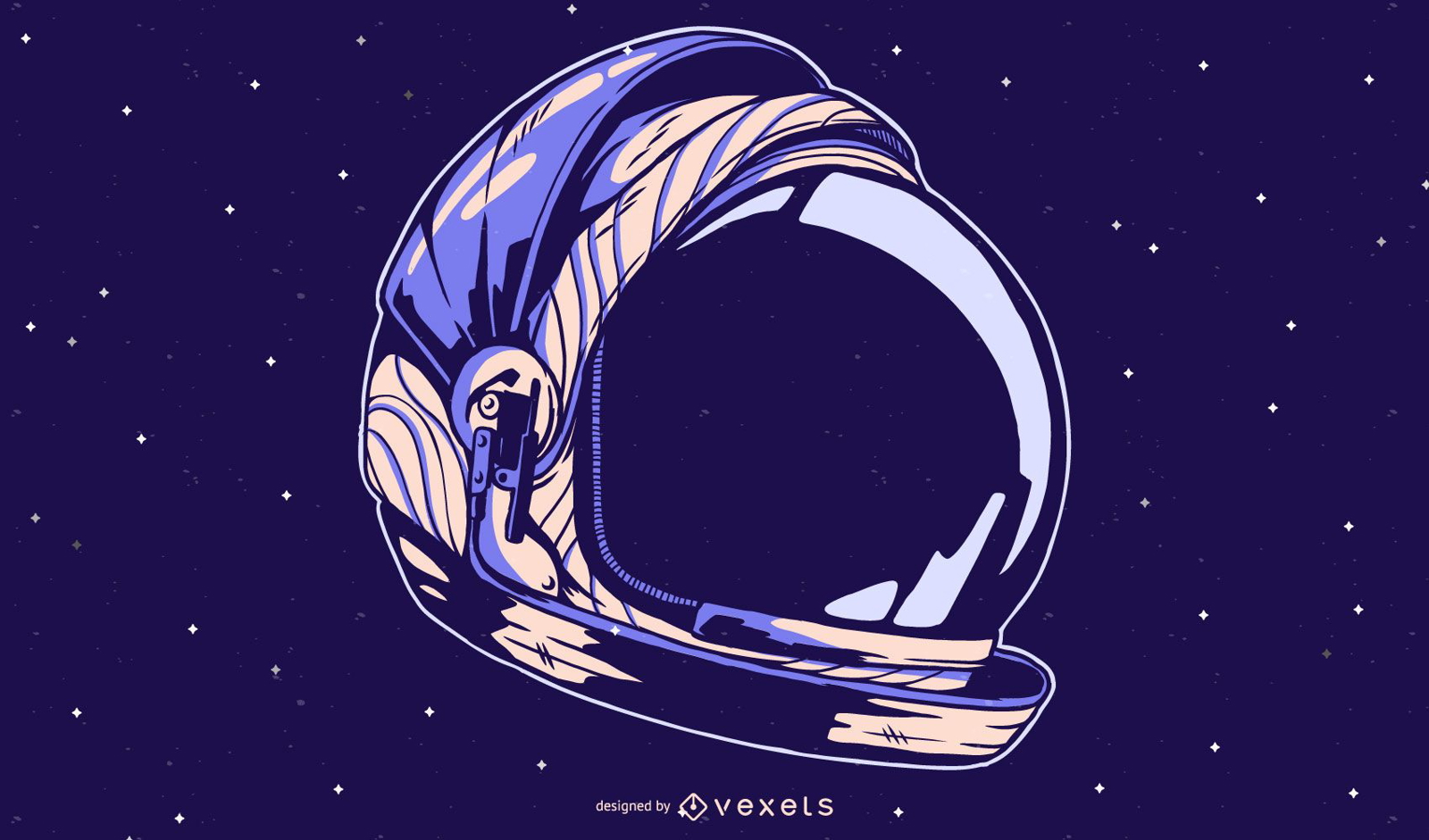 Casco de astronauta Imágenes Vectoriales, Gráfico Vectorial de Casco de  astronauta