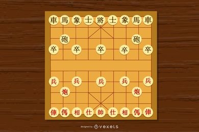 Chinese Chess Vector