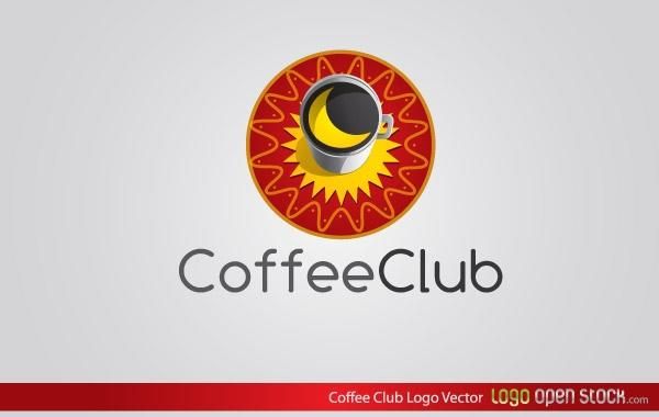 Coffee Club Logo Vector Coffee Club Logo Vector