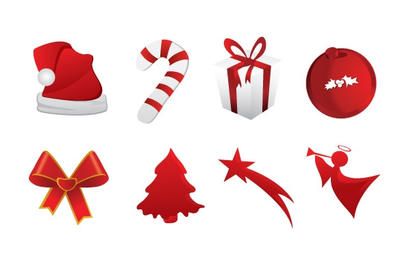 Christmas icons Christmas icons