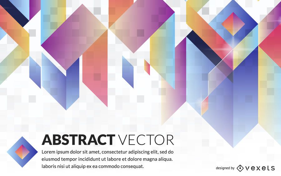 Polygonal mockup template Polygonal mockup template