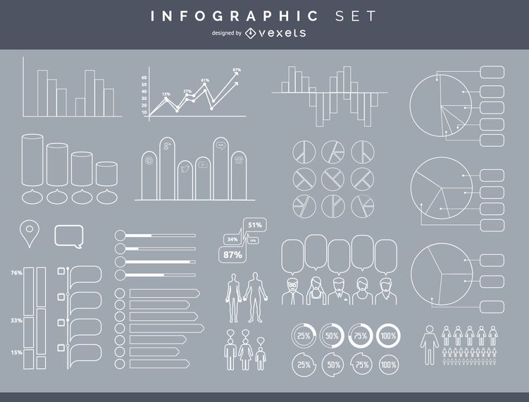 Infographic element set Infographic element set