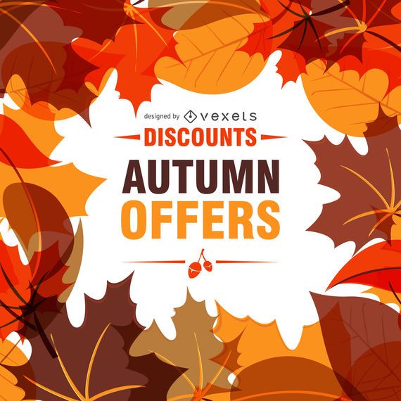 Autumn sale frame Autumn sale frame