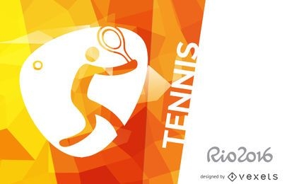 Rio 2016 tennis flyer