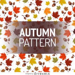 Falling Leaves Pattern Vector Download