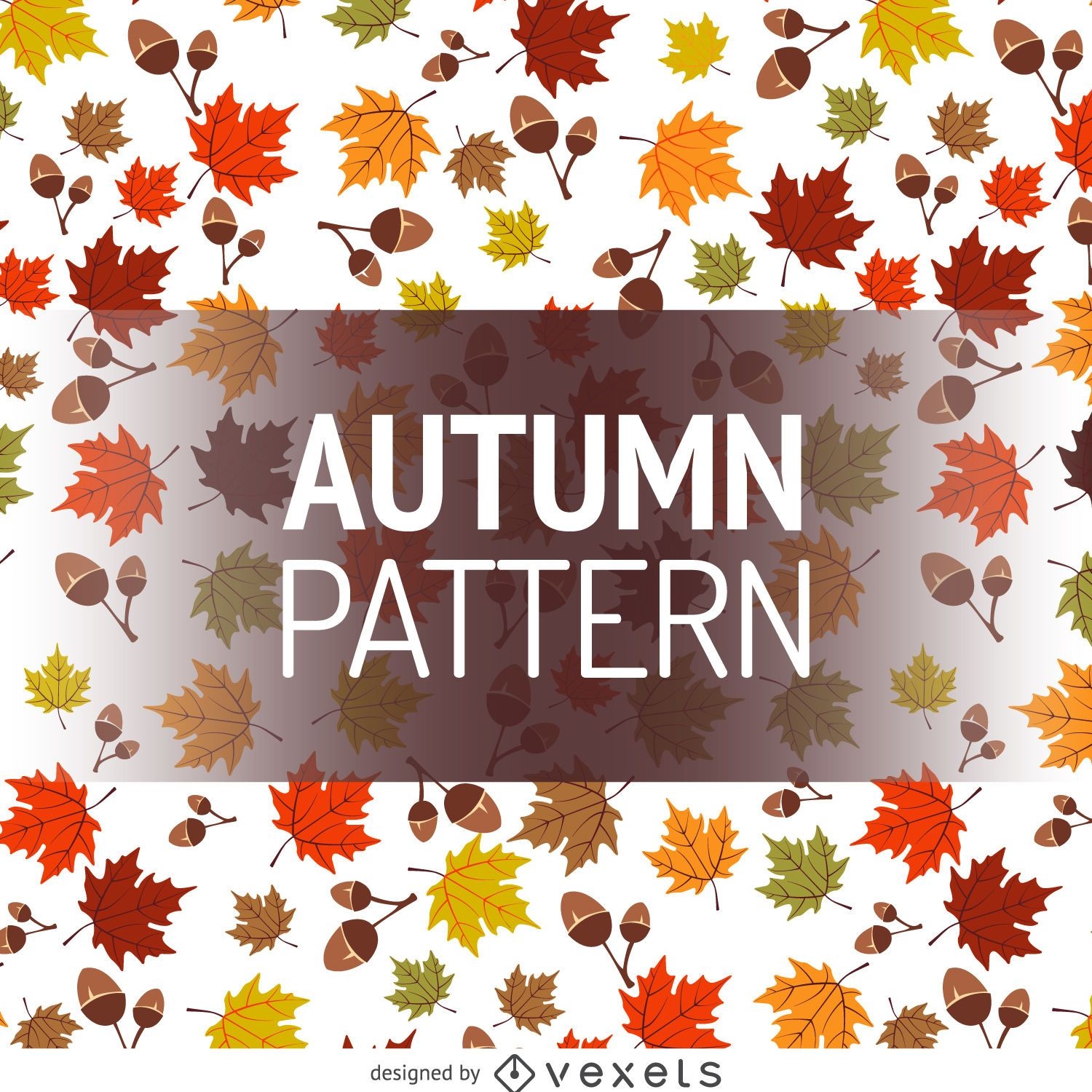 Falling Leaves Pattern Vector Download