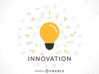 Ilustración del concepto de innovación Ilustración del concepto de innovación