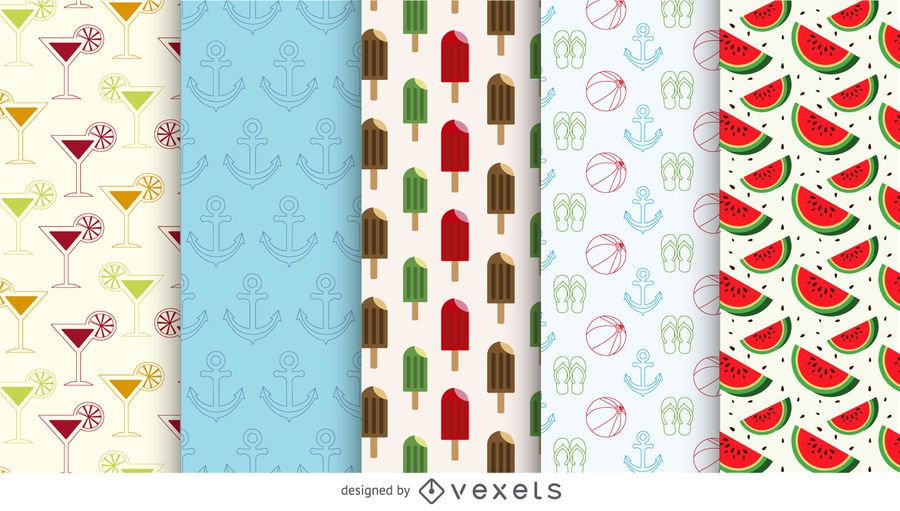 Summer patterns collection Summer patterns collection