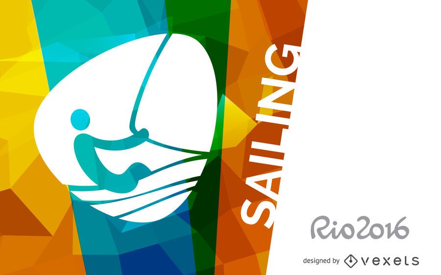 Rio 2016 sailing banner Rio 2016 sailing banner