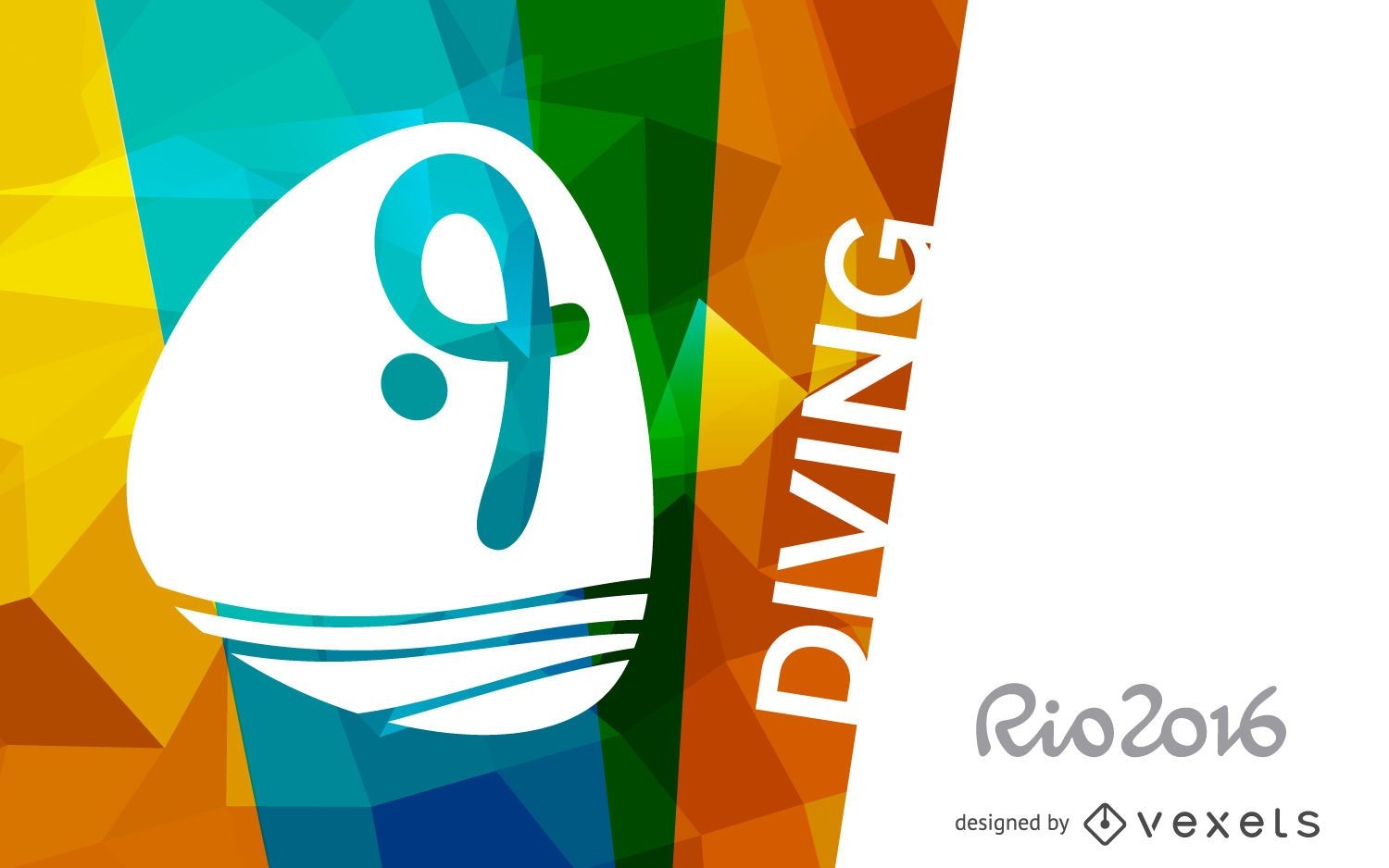 Rio 2016 diving banner