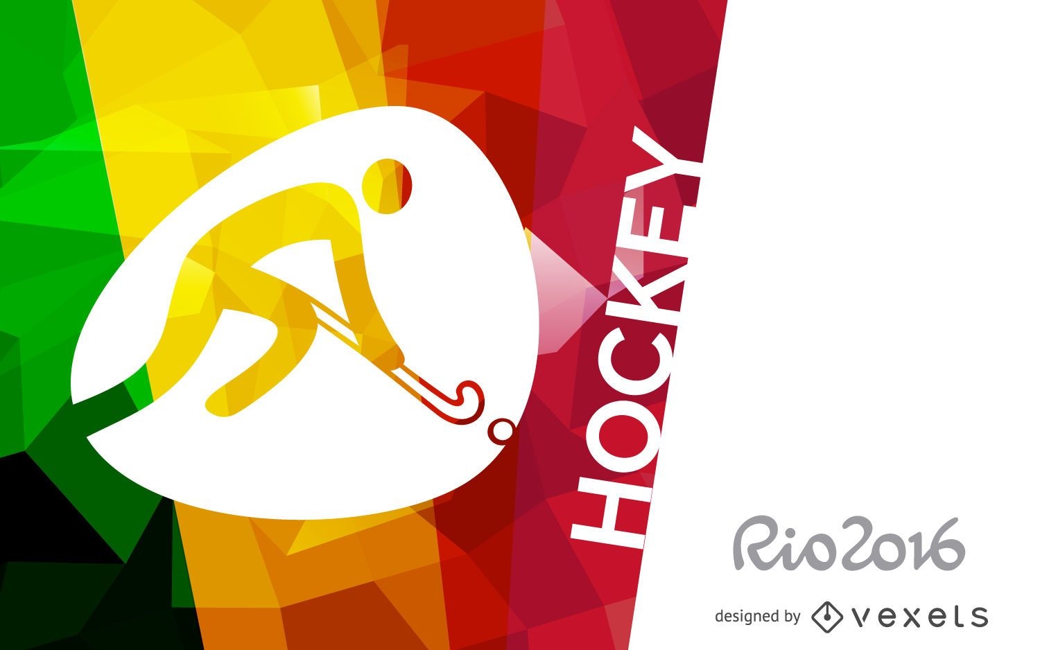 Cartel de hockey Rio 2016