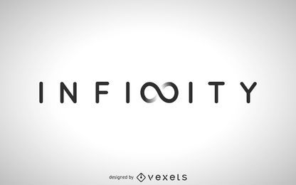 Infinity concept art logo template