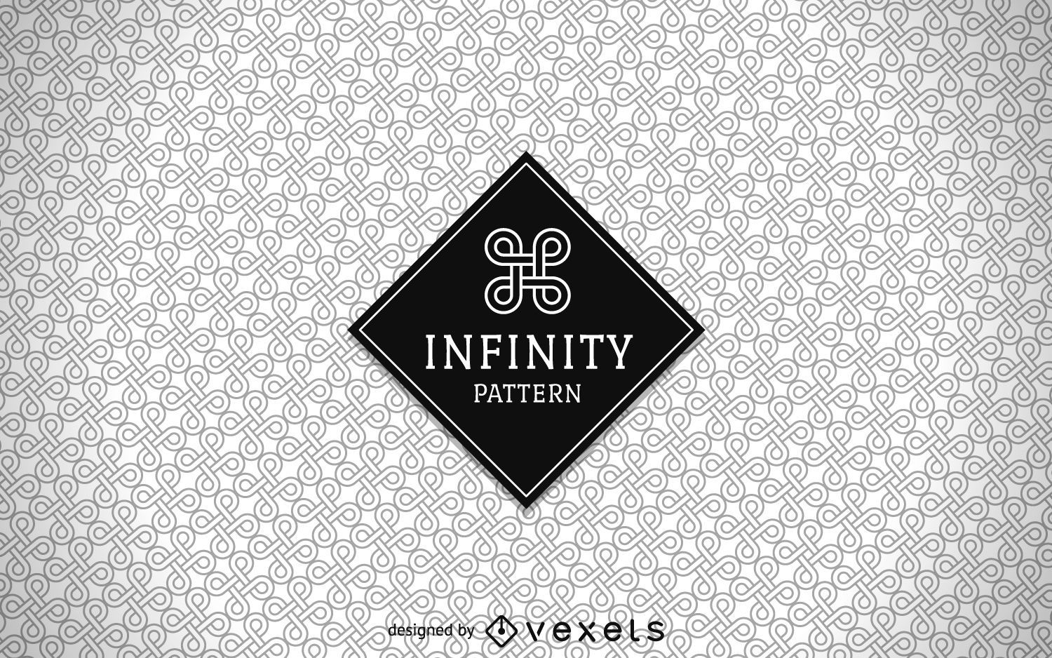 Seamless infinity pattern