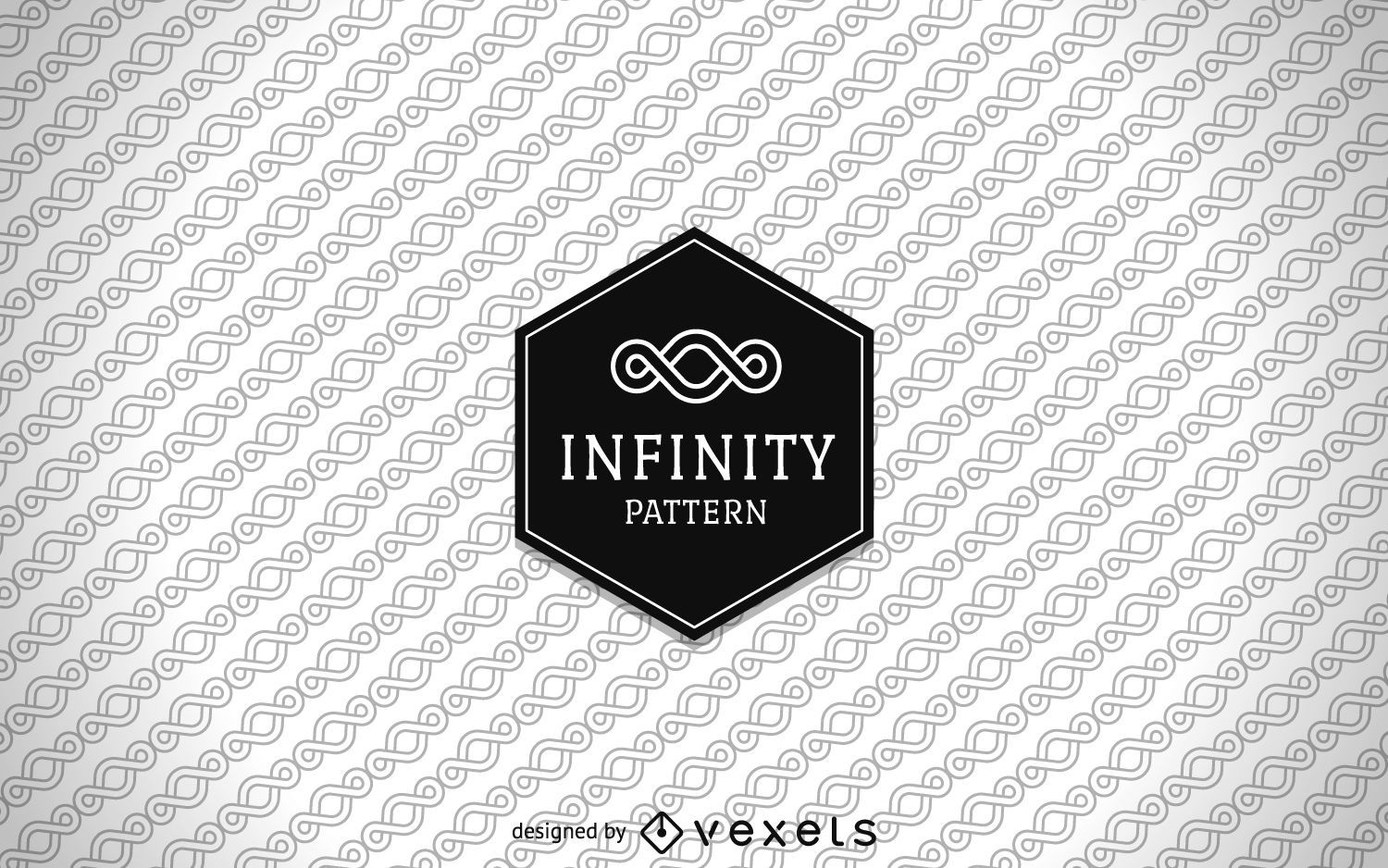 Infinity pattern background