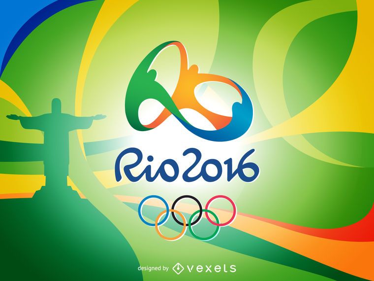 Colorful Rio 2016 banner Colorful Rio 2016 banner