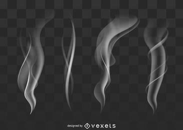 Transparent smoke set Transparent smoke set