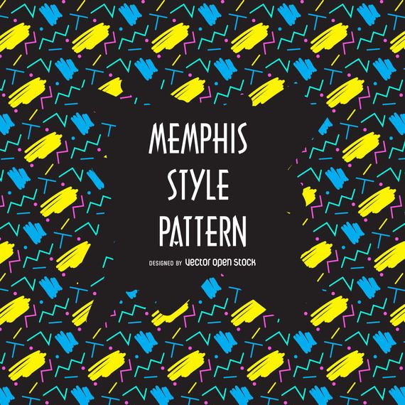 Memphis 90s pattern Memphis 90s pattern