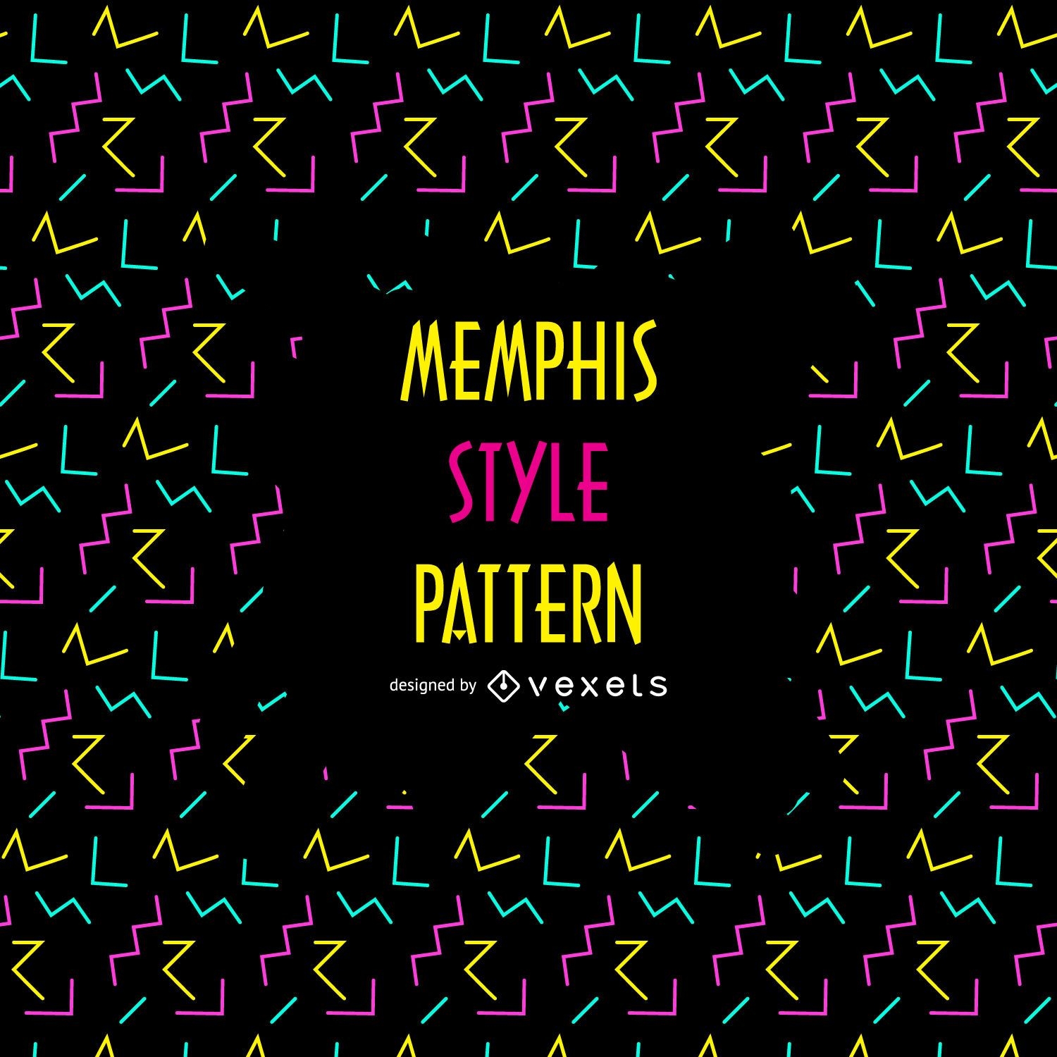 90s Memphis pattern