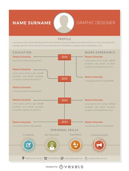 Plantilla de curriculum vitae profesional Plantilla de curriculum vitae profesional
