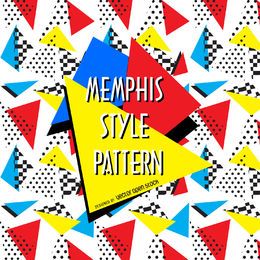 Geometric 90s memphis pattern Geometric 90s memphis pattern
