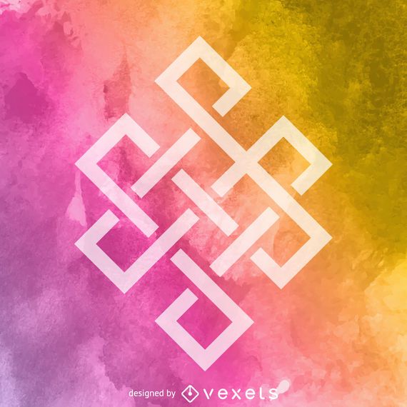 Eternal knot Buddhism symbol Eternal knot Buddhism symbol