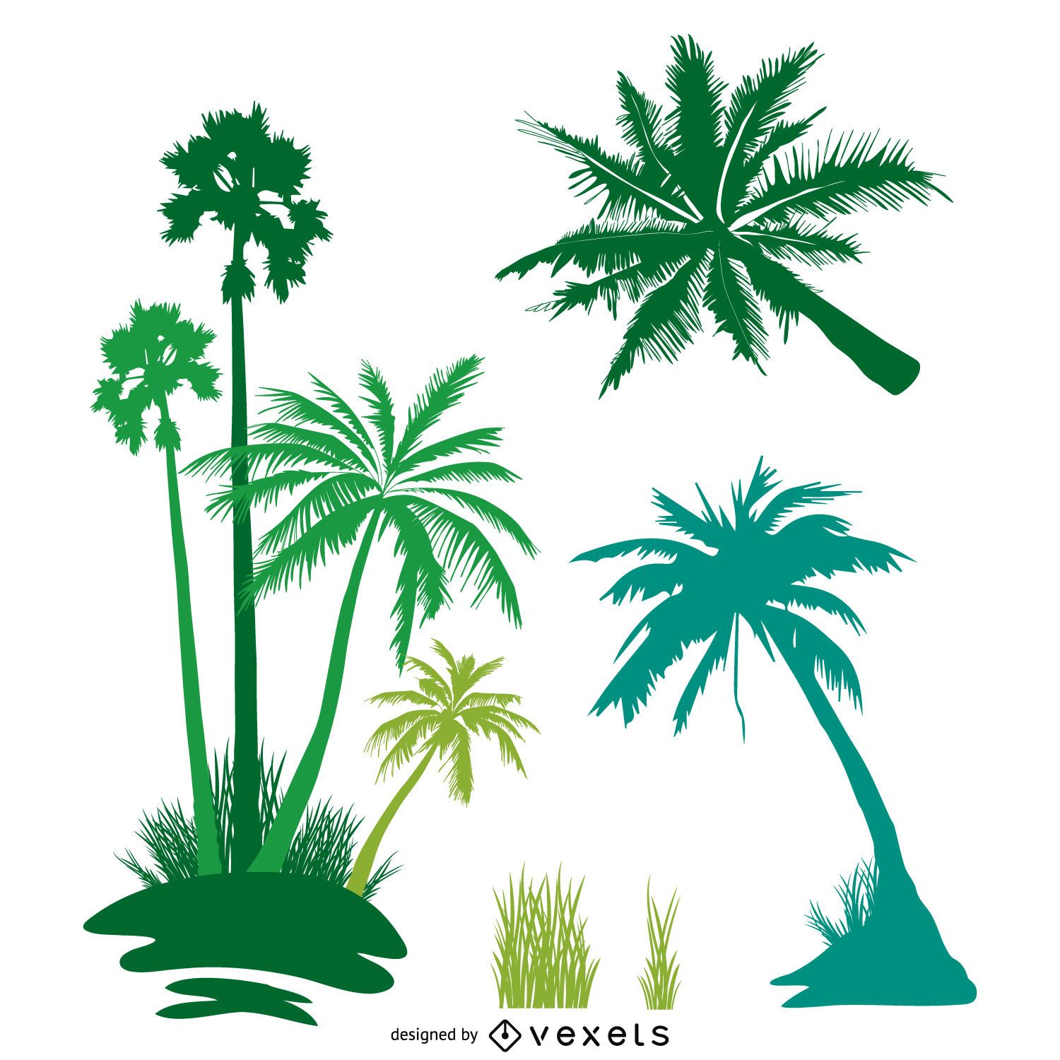 palm tree illustrator downloas