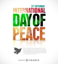 Cartel del día de la paz