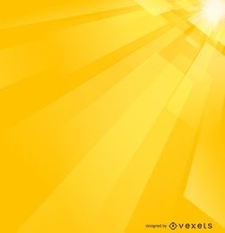 Yellow abstract futuristic background
