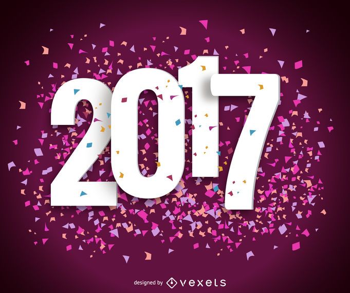 Signo 2017 con confeti Signo 2017 con confeti