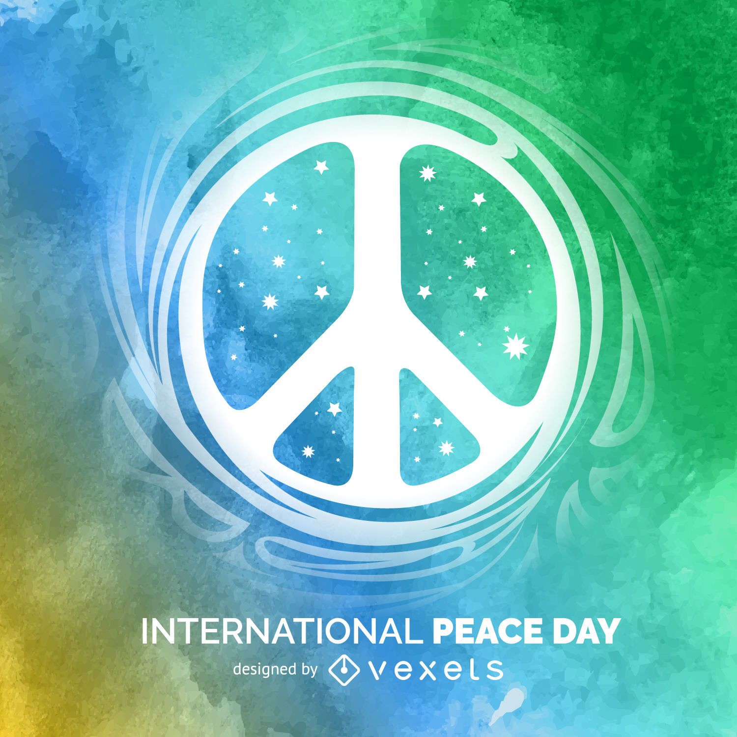 International Peace Day sign