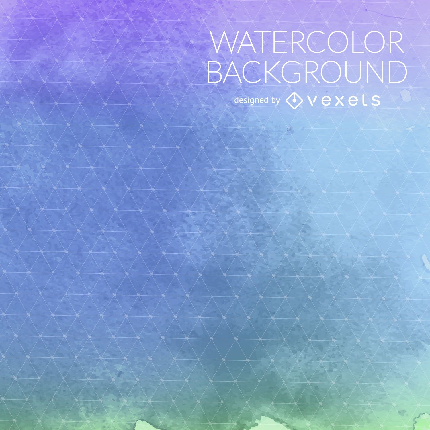 Blue watercolor pattern background
