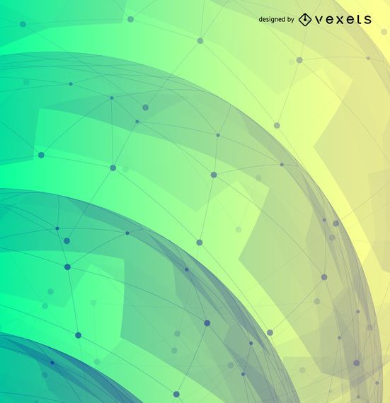 Green futuristic background Green futuristic background