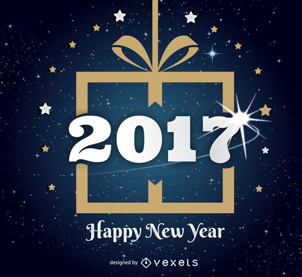 2017 poster with gift box 2017 poster with gift box