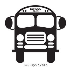 Isolated school bus icon