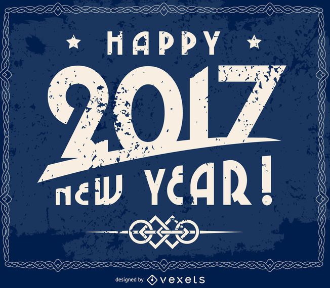 Grunge 2017 Neujahr Zeichen Grunge 2017 Neujahr Zeichen