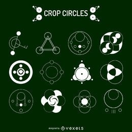 12 diseños de círculos de cultivo